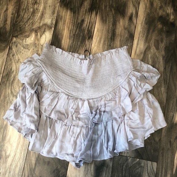 Mustard Seed Ruffle Skort - Picture 3 of 5